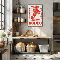 Welcome Rodeo Poster PosterGoat