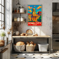 Iowa City Landmark Poster