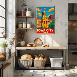 Iowa City Landmark Poster
