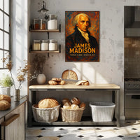 James Madison 4Th President Poster