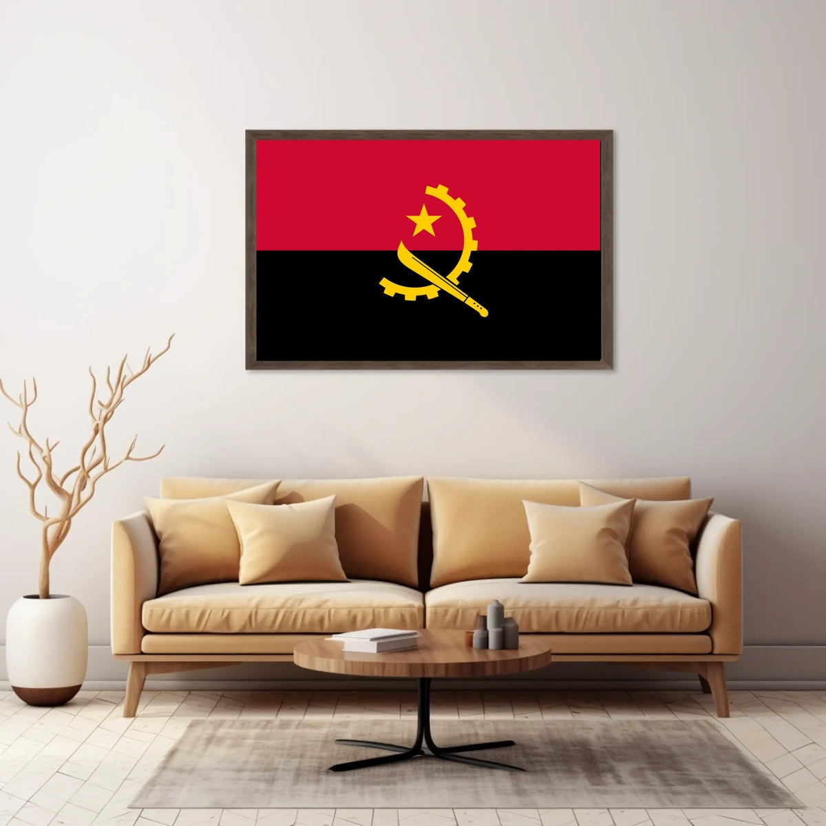 Angola Flag Poster