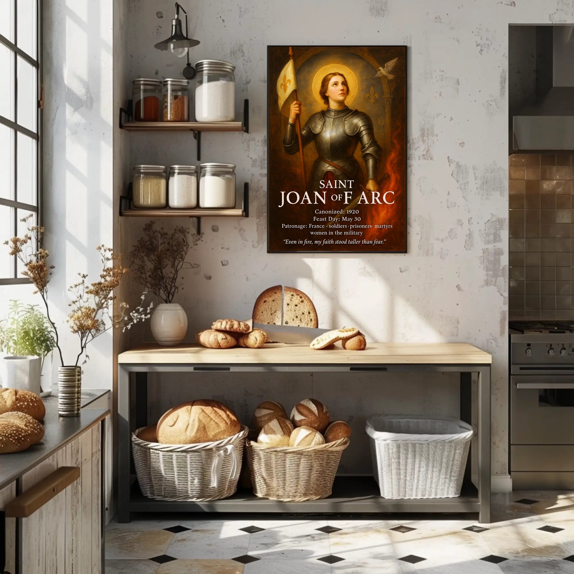 Saint Joan of Arc Poster PosterGoat
