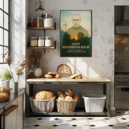 Saint Maximilian Kolbe Poster