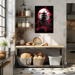 Moonlit Pagoda Poster