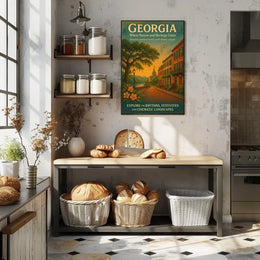 Discover GeorgiaS Timeless Beauty Poster