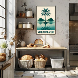Tranquil Virgin Islands Poster