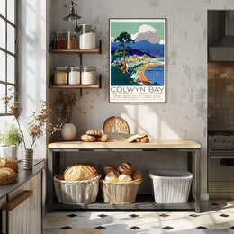 Colwyn Bay Gateway To The Welsh Poster
