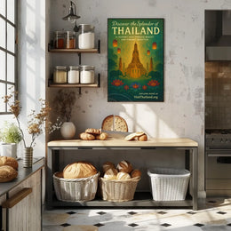 Thailand’s Mystical Beauty: Cultural or Heritage Poster