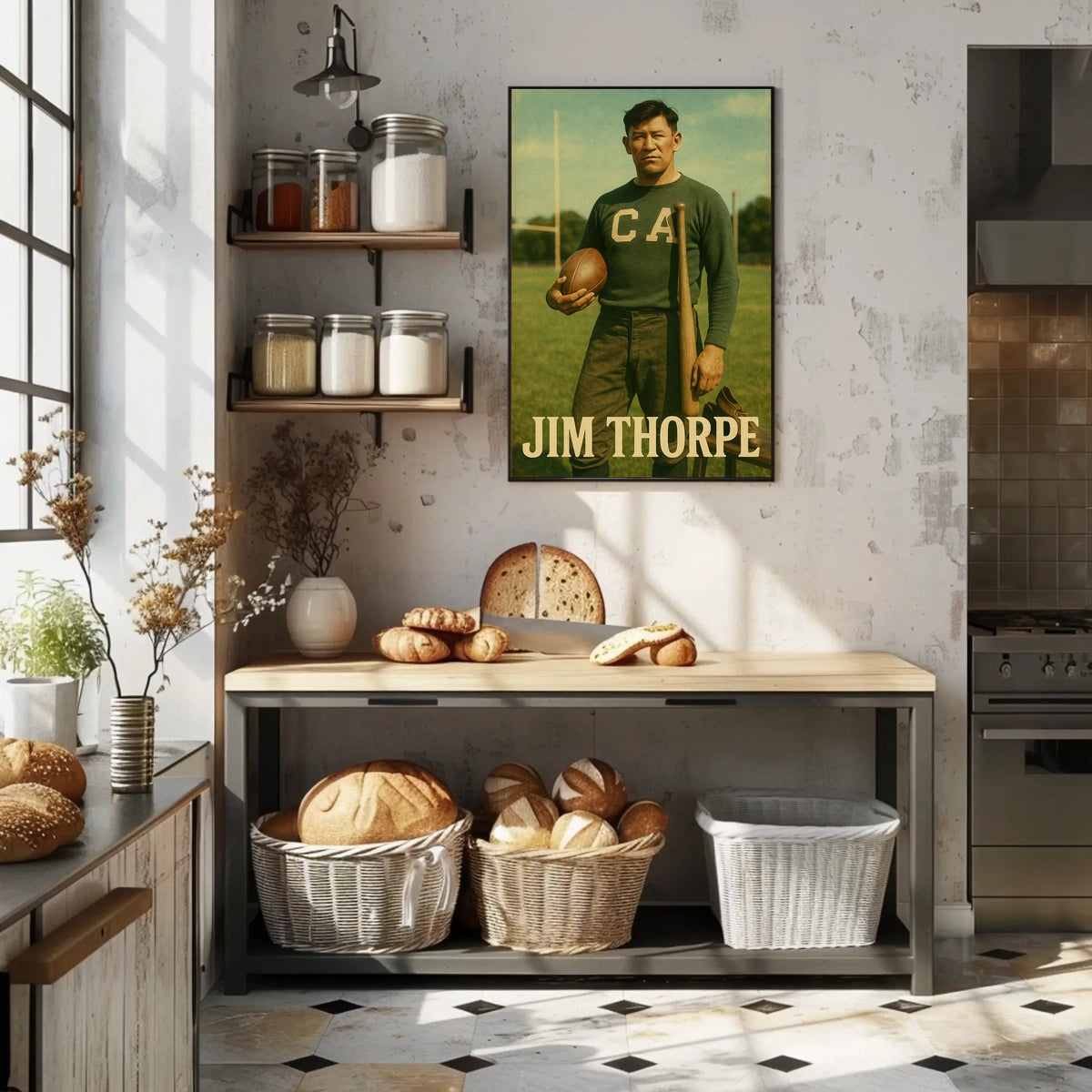 Jim Thorpe Athletic Legend Poster