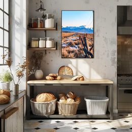 Serene Mountain Landscape Poster