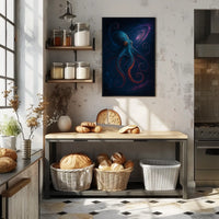 Cosmic Octopus Poster