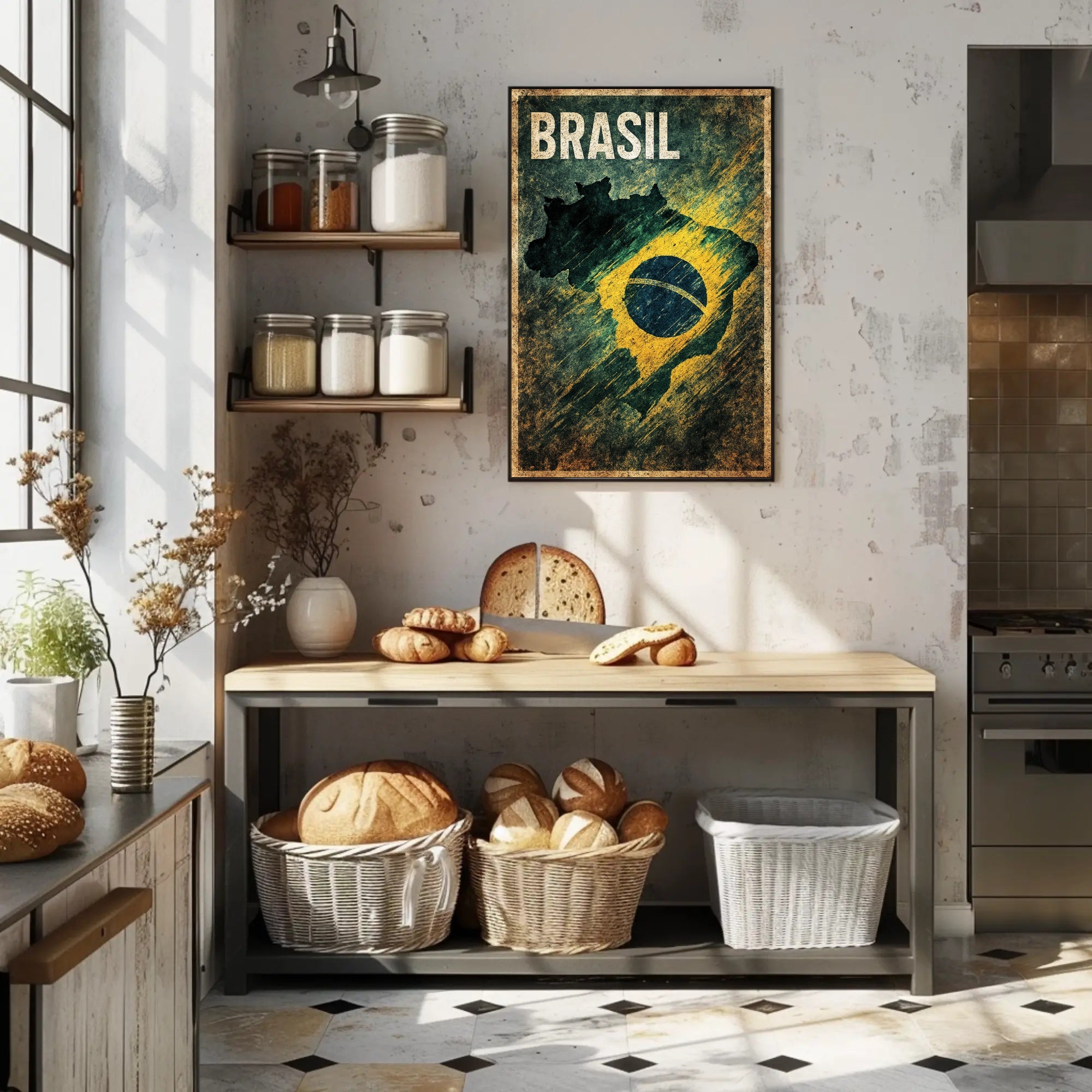 Brasil - National Pride Poster