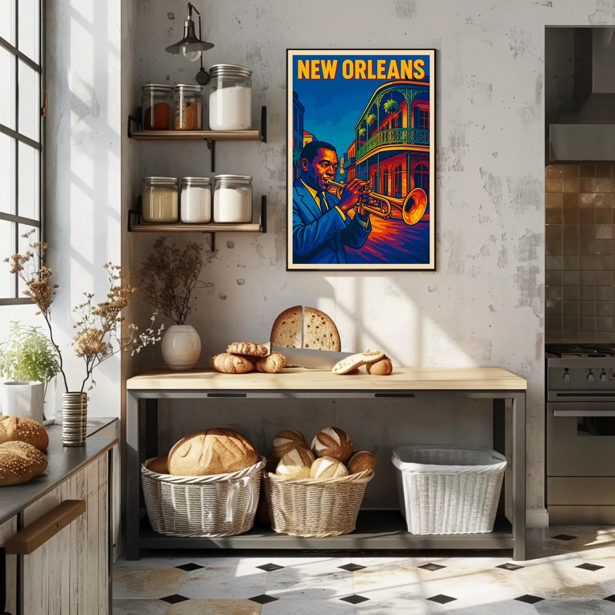 New Orleans Jazz Vibes Poster