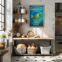 Discover the Charm of the Damselfish Poster