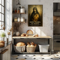 Saint Isabel Of France Poster