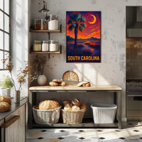 South Carolina Landscape Poster