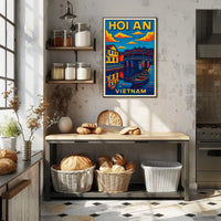 Hoi An Vietnam Travel Poster