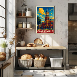Clarksville, Tennessee Poster