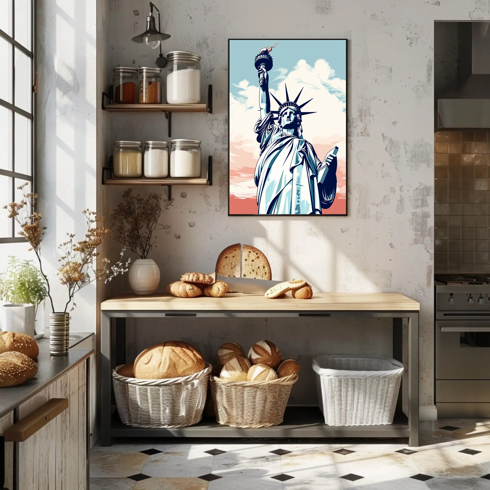 Statue Of Liberty Symbol Of Freedom Poster