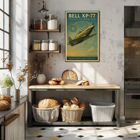 Bell XP-77 Lightweight Fighter Poster