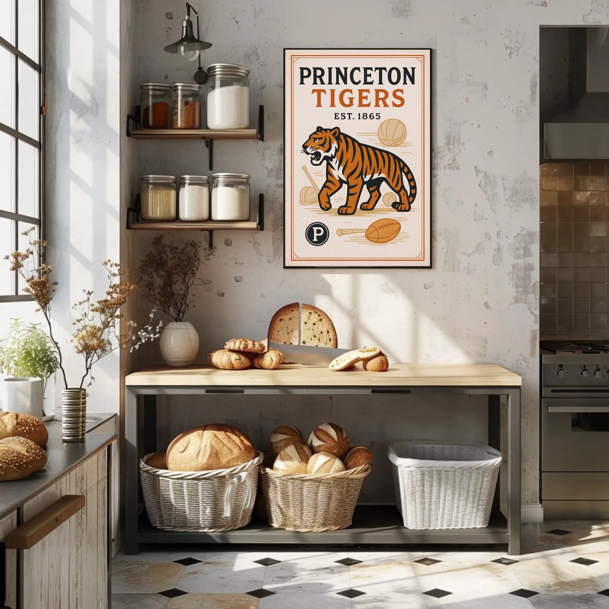 Princeton Tigers Est. 1865 Poster PosterGoat