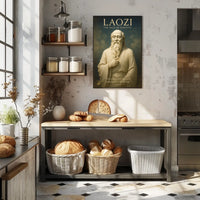 Laozi The Sage Of Serenity Poster