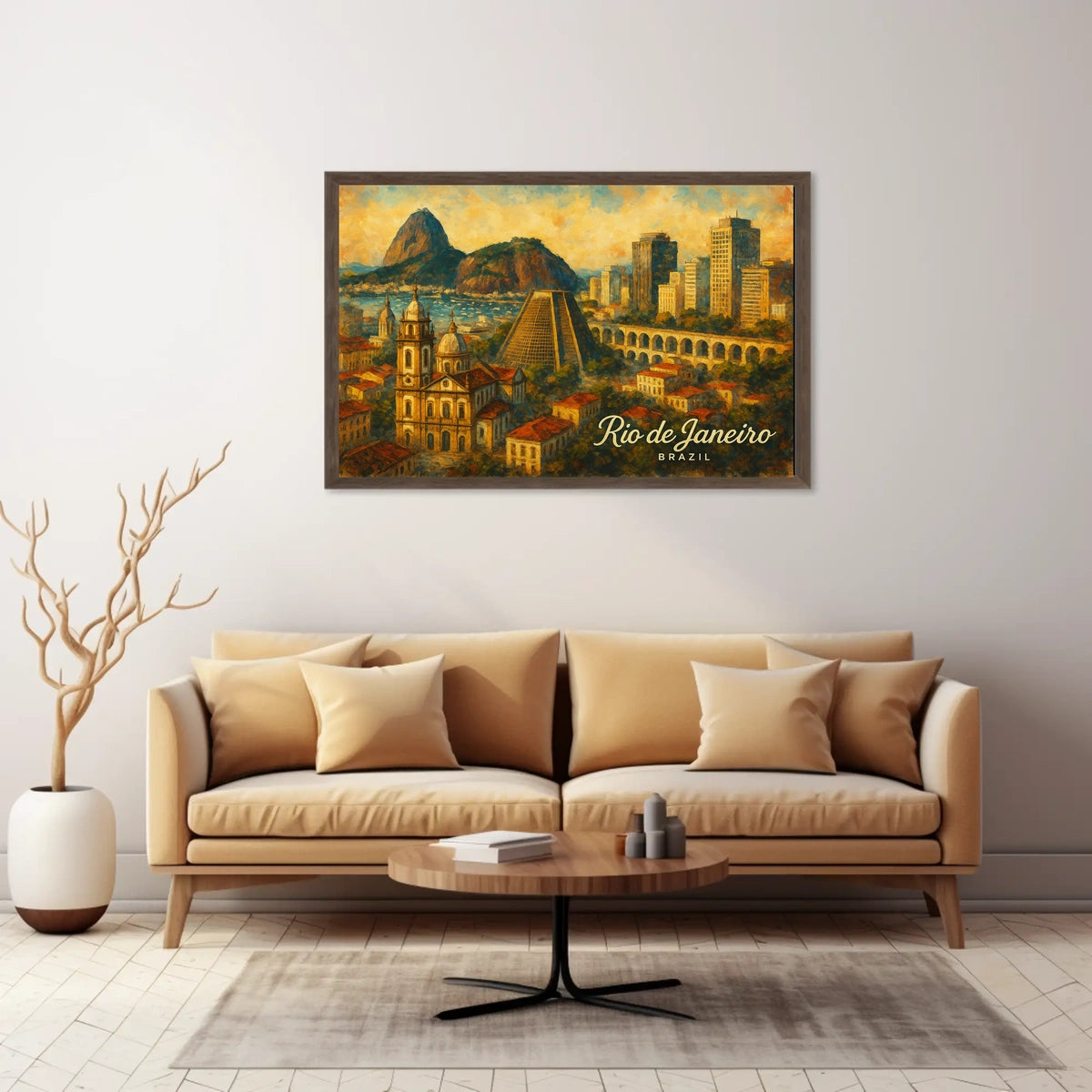 Rio de Janeiro A Vibrant Cityscape Poster