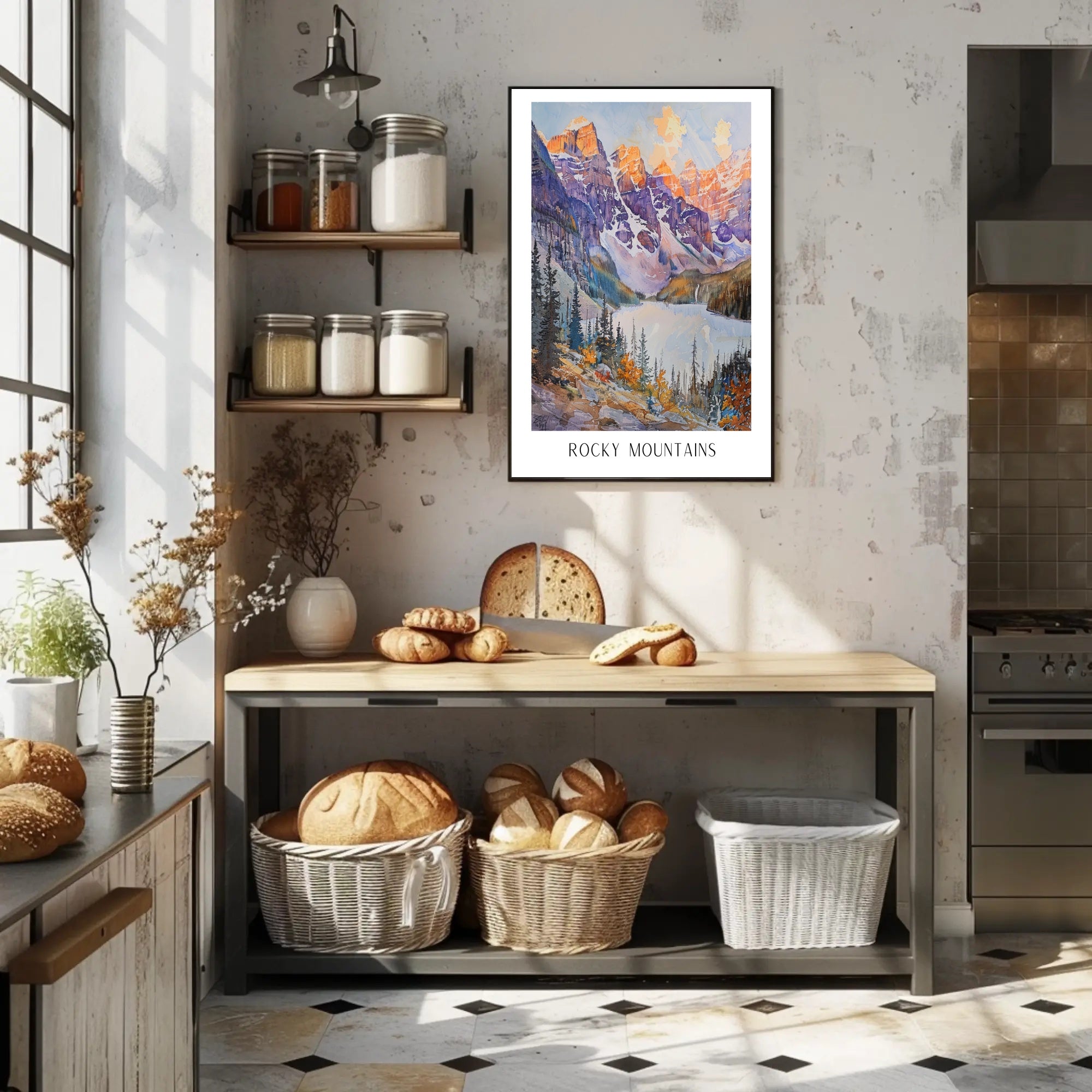 Rocky Mountains Poster PosterGoat