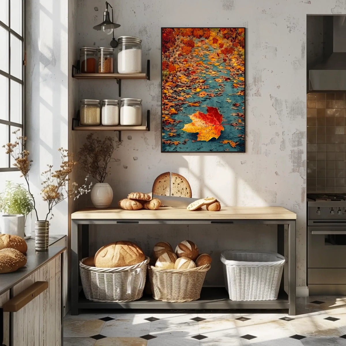 Autumns Pathway Poster