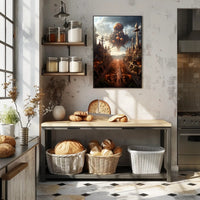 The Floating Cityscape Poster