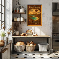 Virgin Islands Trunk Bay Poster