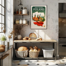 Discover Poland Poster PosterGoat
