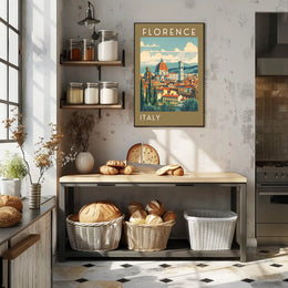 Florence, Italy Travel Poster
