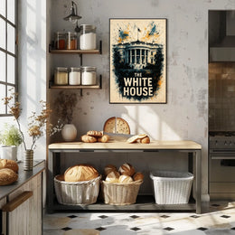 The White House Poster