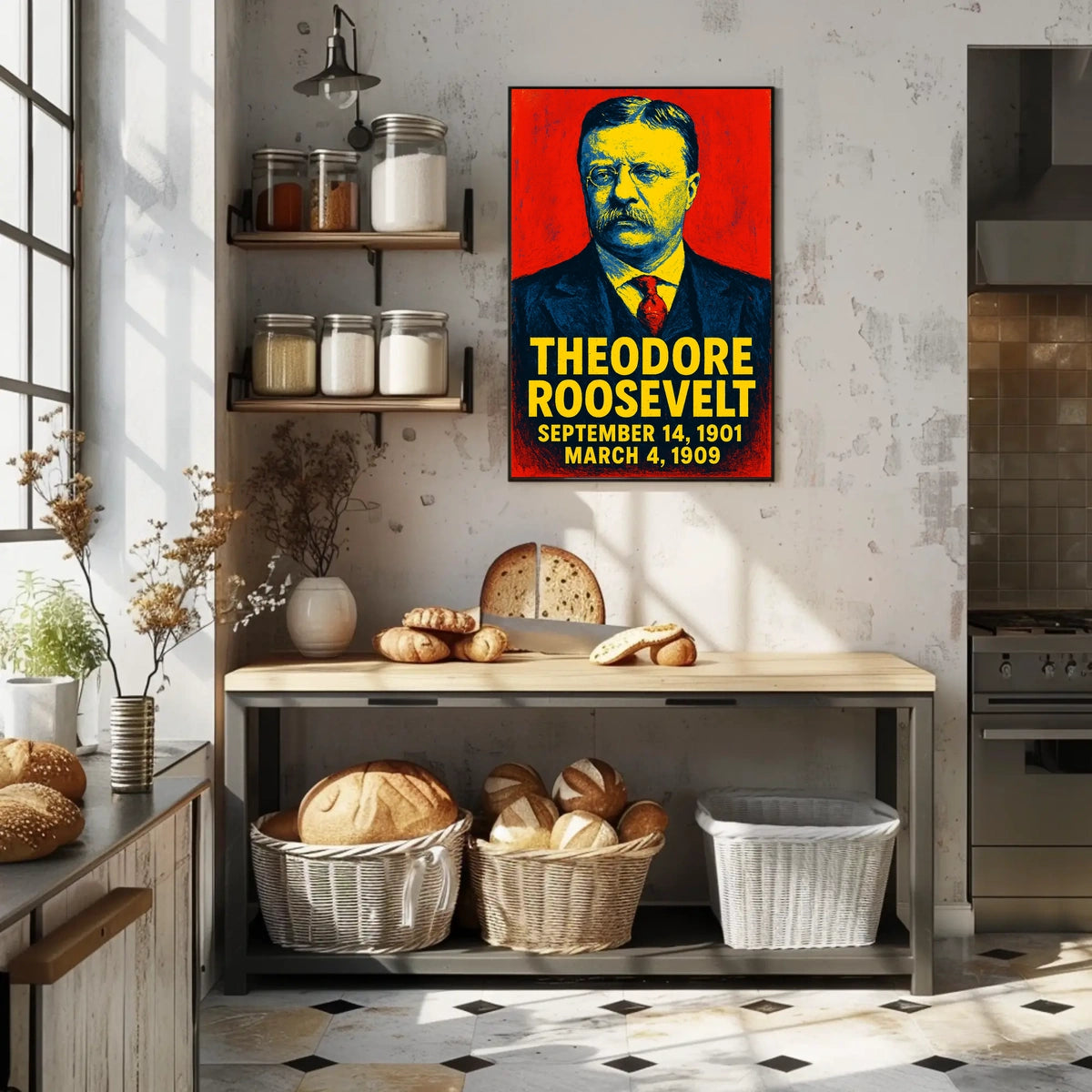 Theodore Roosevelt 26Th President Poster