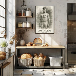 Jim Thorpe A Legendary Athlete Poster
