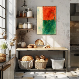 Abstract Color Composition Abstract Poster
