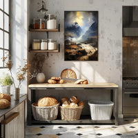 Majestic Mountain Landscape Poster