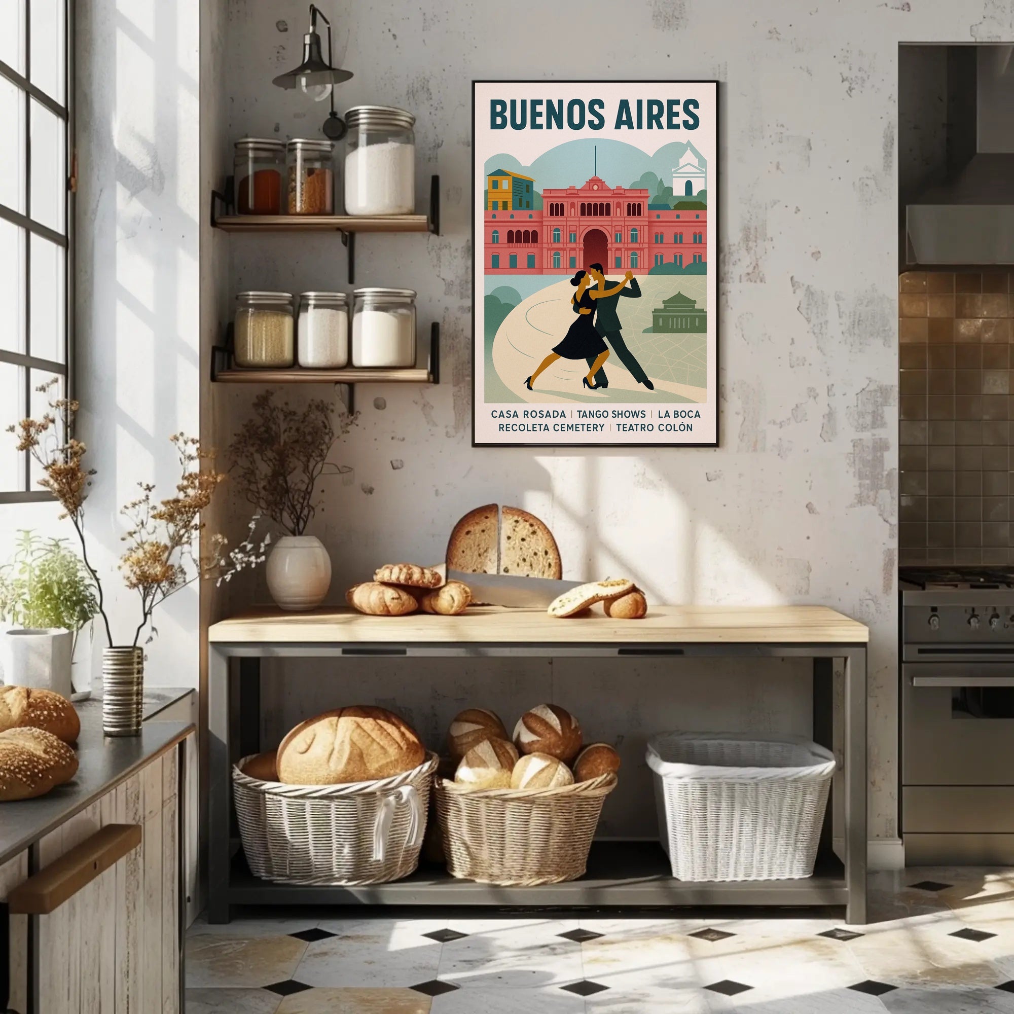 Discover Buenos Aires Poster