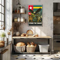 Strike the Snake! Poster PosterGoat