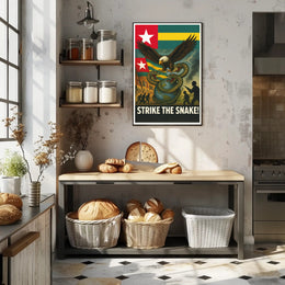 Strike the Snake! Poster PosterGoat