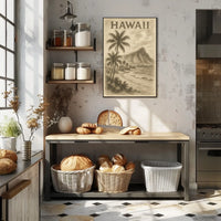 Hawaii Tropical Paradise Poster
