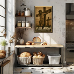 Saint Dismas The Good Thief Poster
