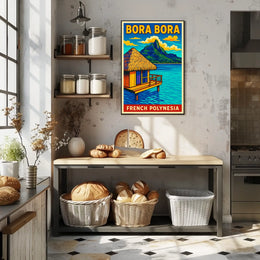 Bora Bora Tropical Paradise Poster