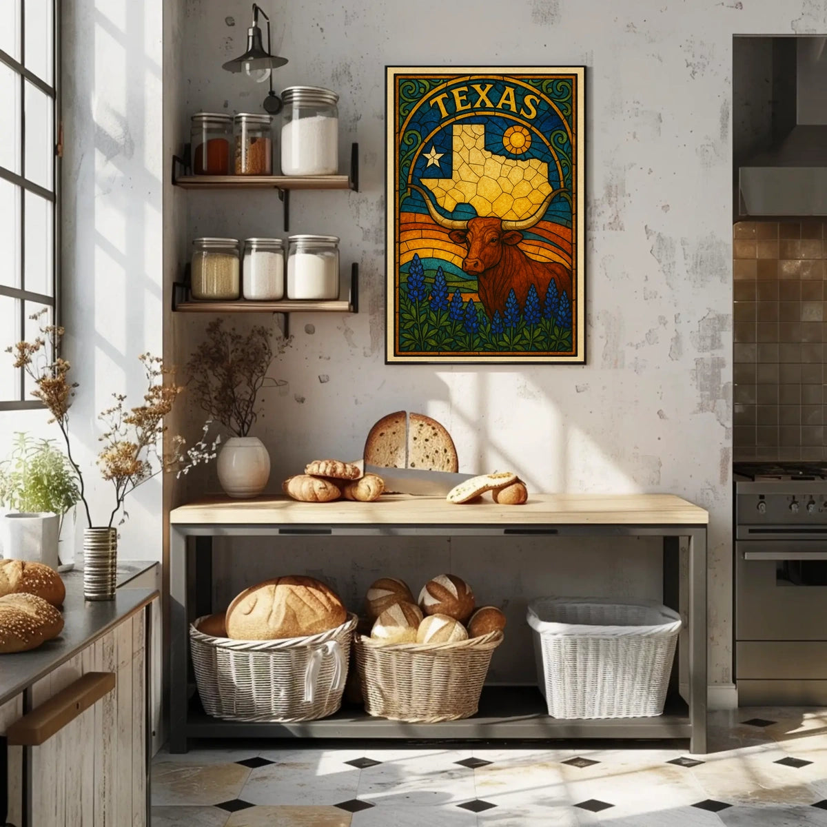 Texas Heritage Poster