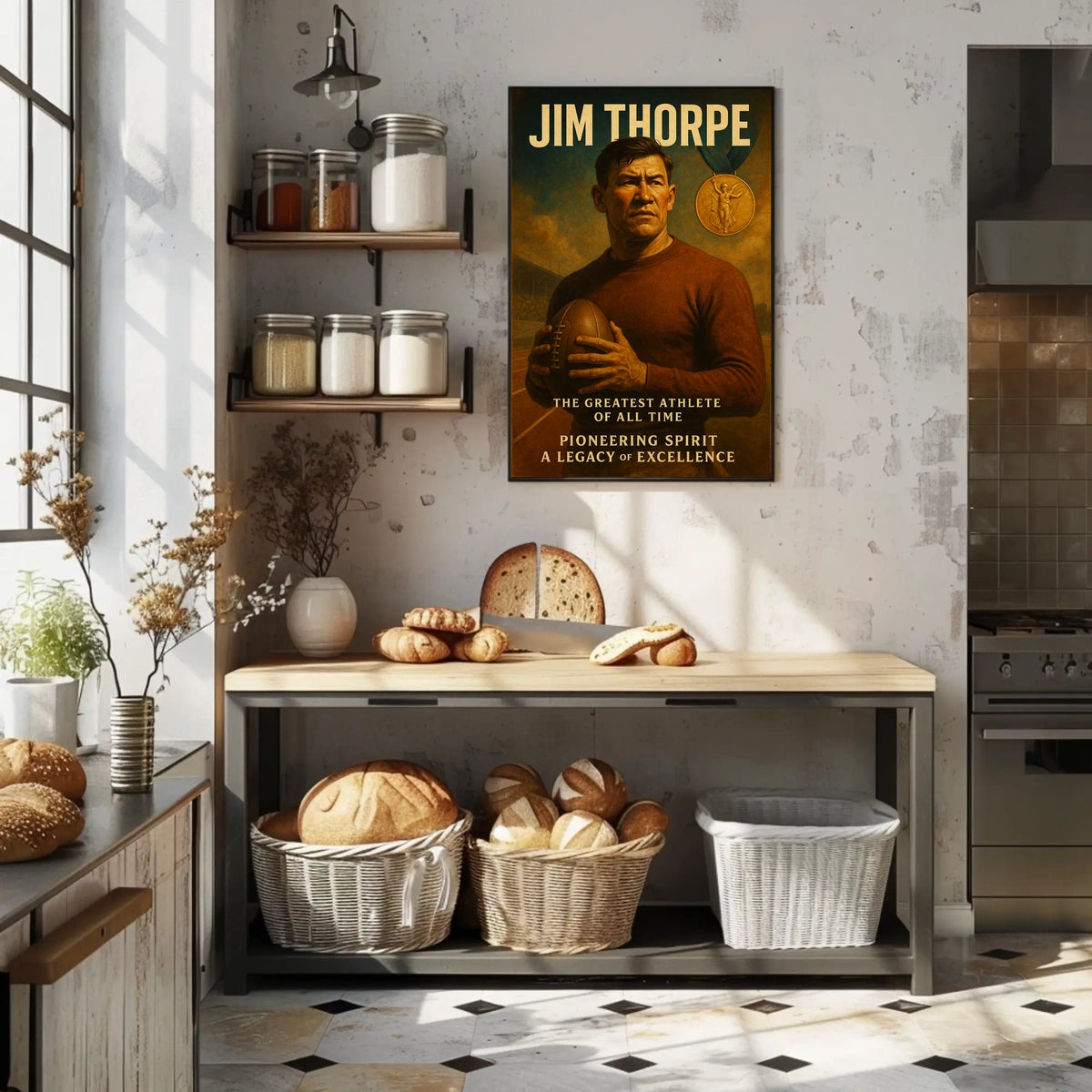 Jim Thorpe A Legacy of Excellence Poster