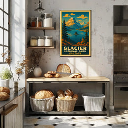 Glacier National Park Montana Poster
