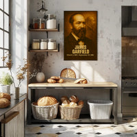 James Garfield 20Th President Poster