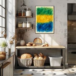 Abstract Color Harmony Abstract Poster