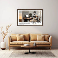 Tribute to Ada Lovelace Poster